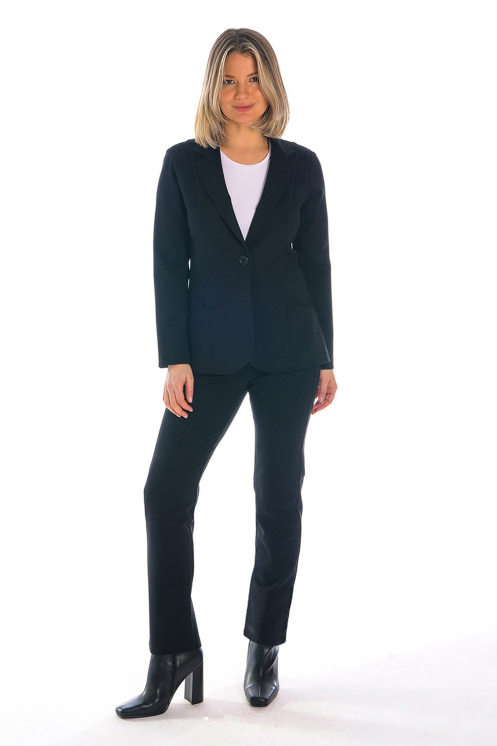 Long Knit Blazer