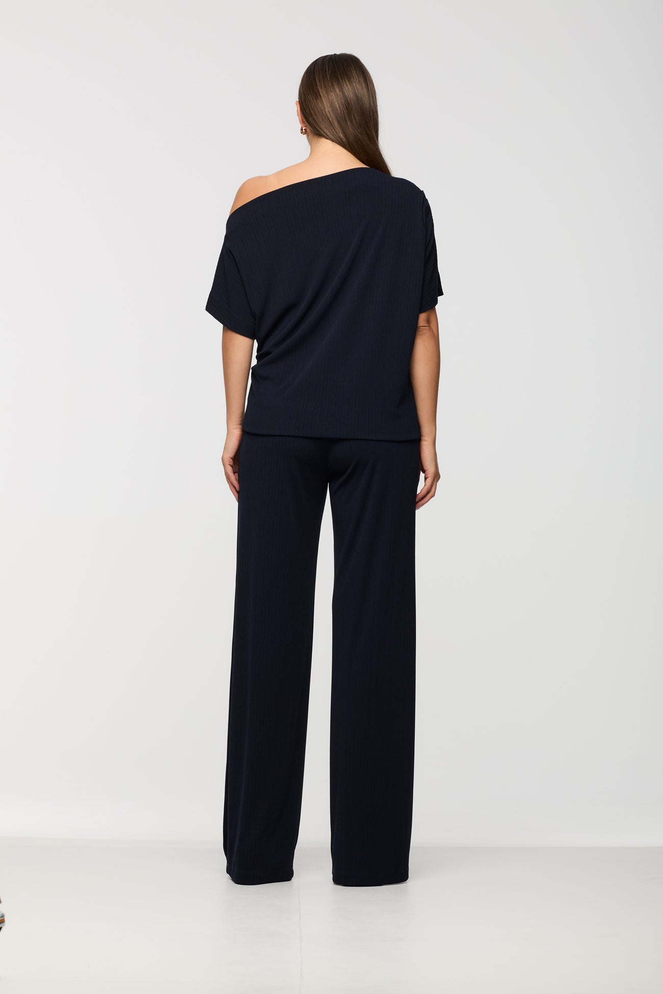 Artemis Rib Off Shoulder Top