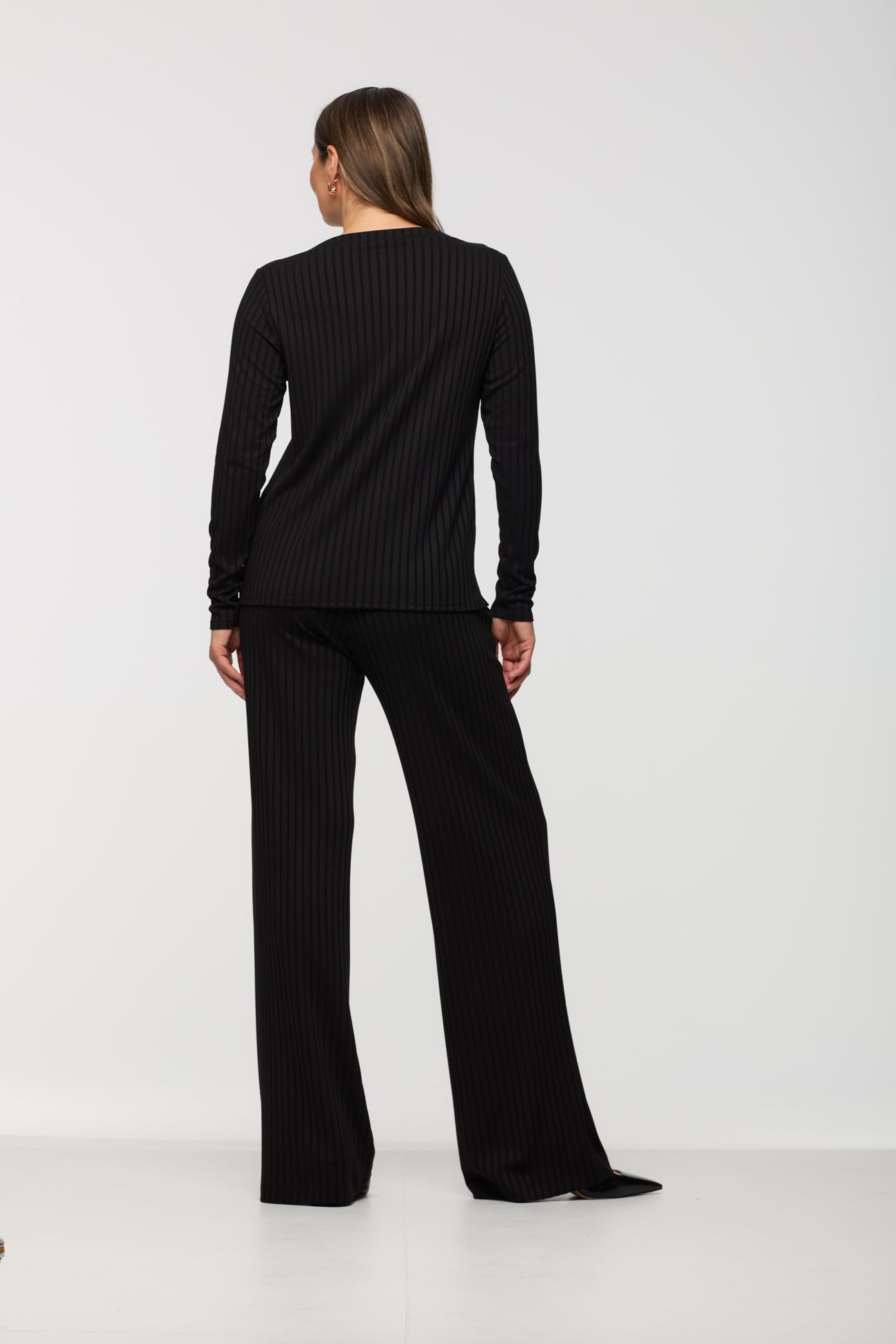 Luxe Rib Boat Neck Top