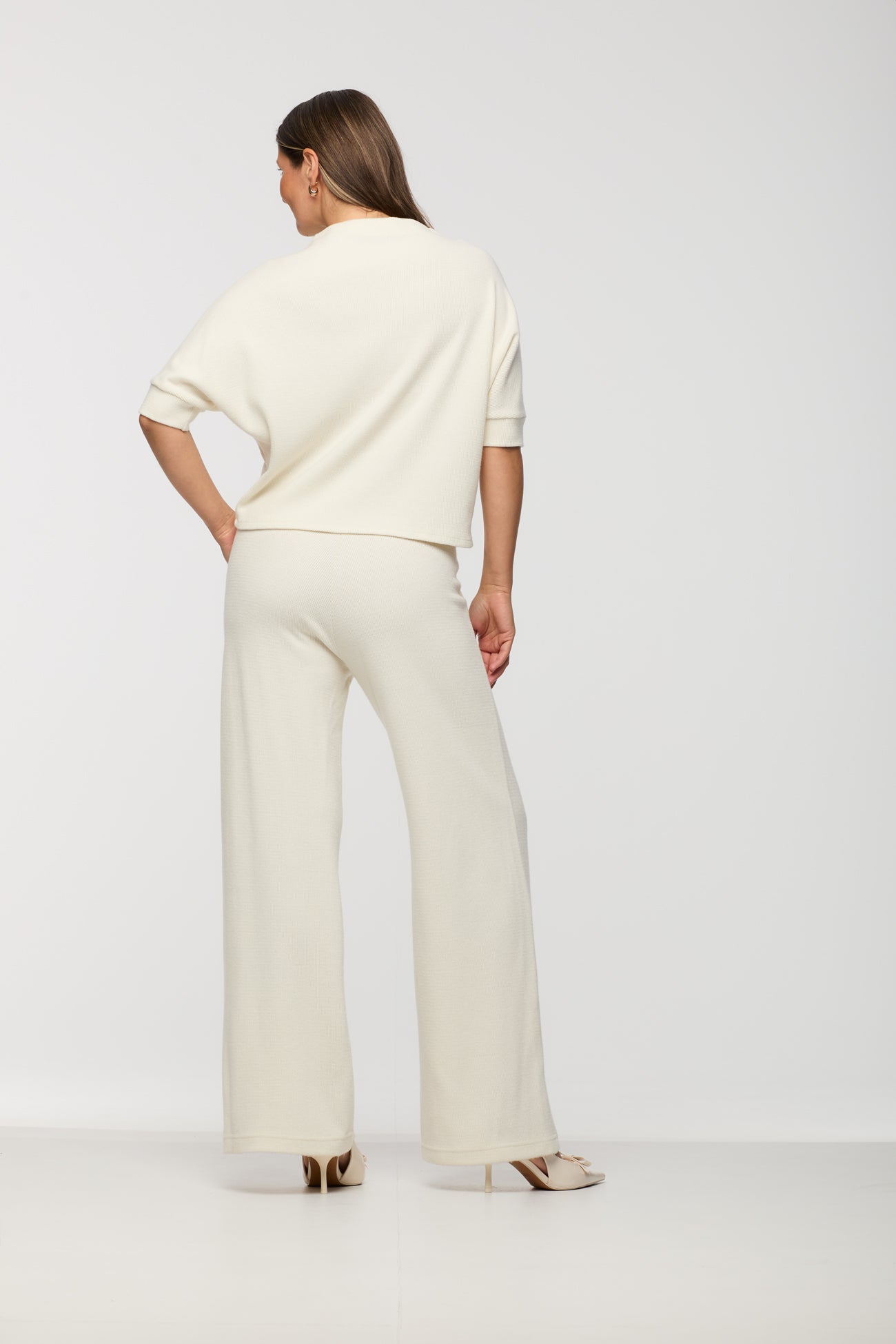 Demi Knit Shorter Sleeve Sweater